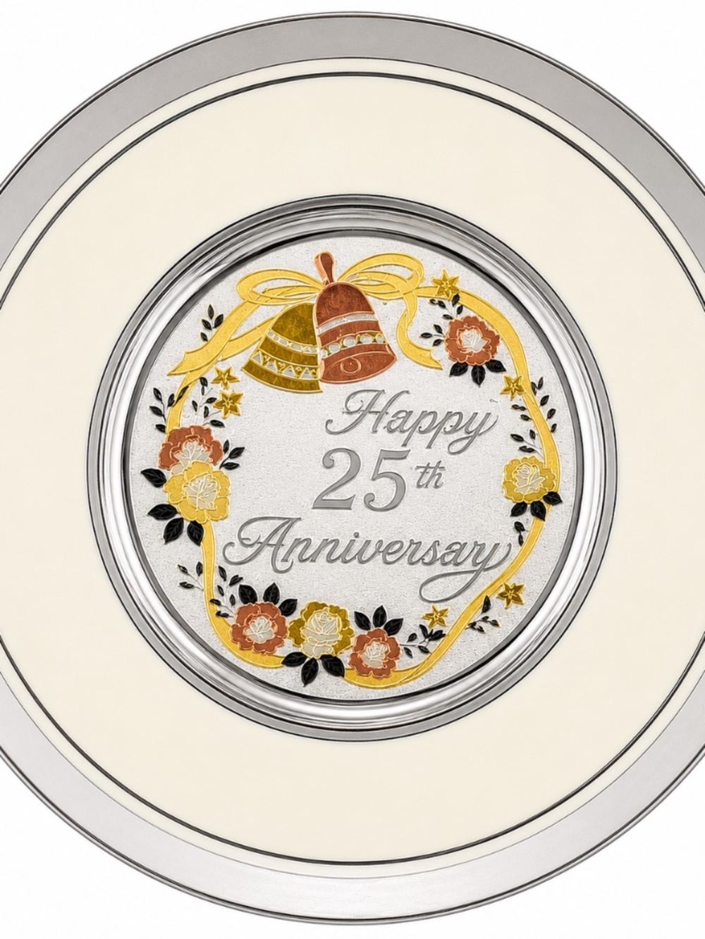 Art of Chokin 25th Anniversary Porcelain Collector Plate Japan